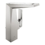 Grohe Allure Brilliant Private Collection Tek Kumandalı Lavabo Bataryası 1/2″ L-Boyut, Paslanmaz Çelik