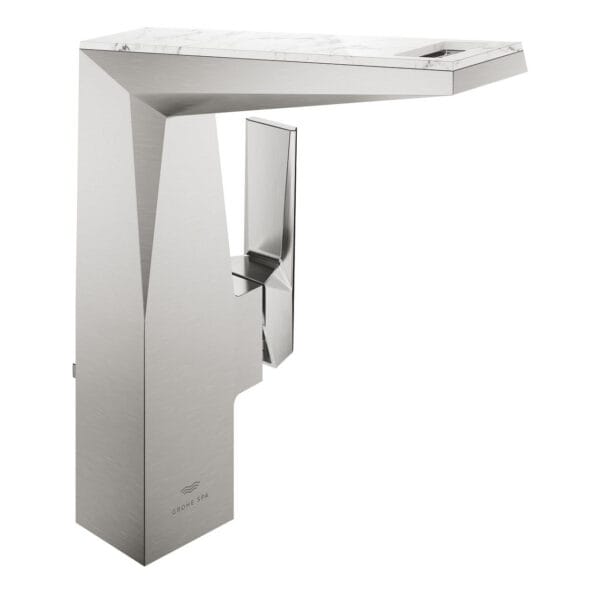 Grohe Allure Brilliant Private Collection Tek Kumandalı Lavabo Bataryası 1/2″ L-Boyut, Paslanmaz Çelik