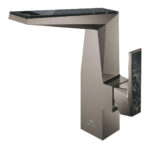Grohe Allure Brilliant Private Collection Tek Kumandalı Lavabo Bataryası 1/2″ L-Boyut, Brushed Hard Graphite - Görsel 4