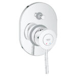 Grohe BauClassic Ankastre Banyo/Duş Bataryası, Krom