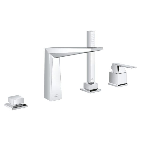 Grohe Allure Brilliant Dört Delikli Küvet Bataryası, Krom