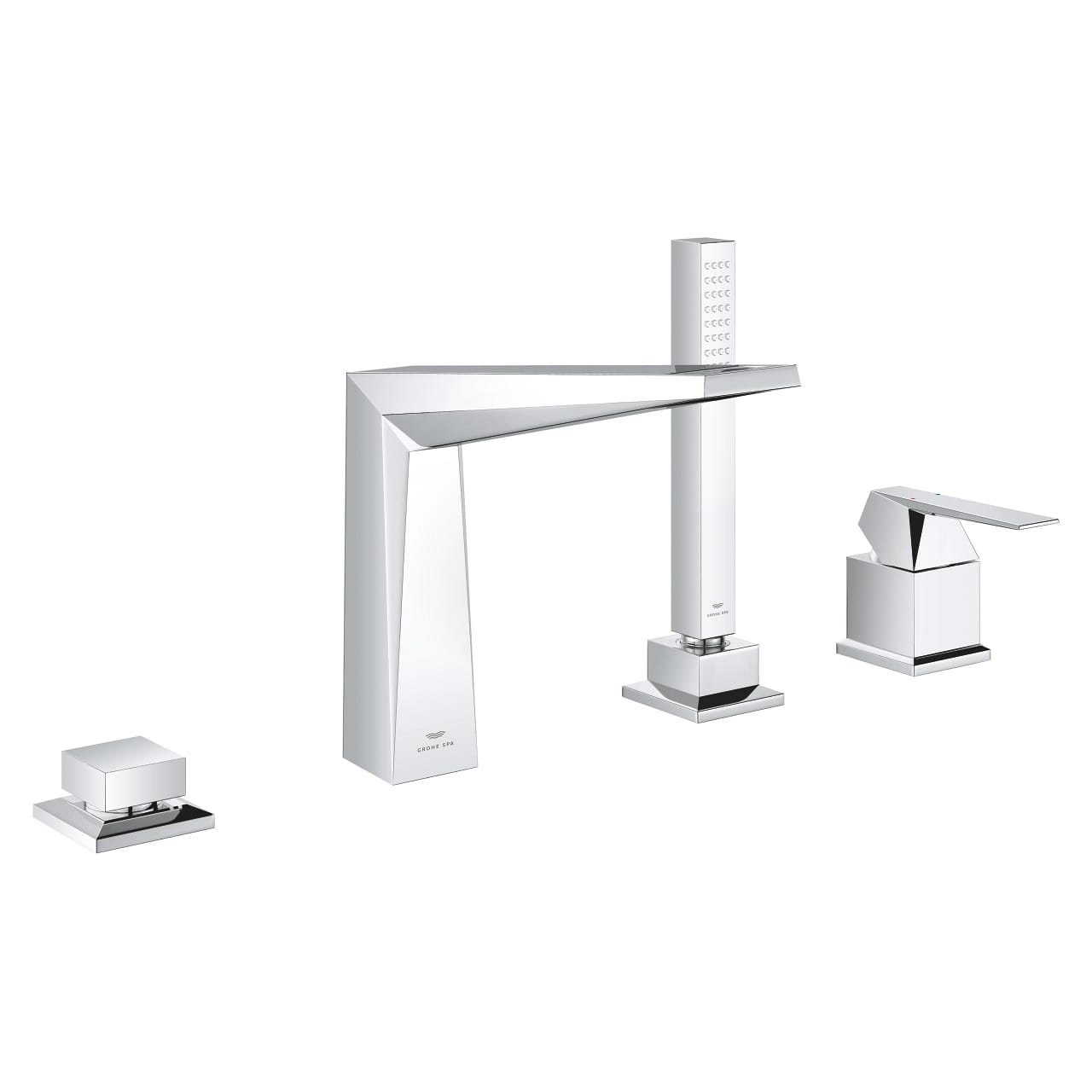 29405000_1_1.jpg Grohe Allure Brilliant Dört Delikli Küvet Bataryası, Krom - Görsel 1