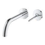 Grohe Atrio 2 Delikli Joystick Lavabo Bataryası, Krom - Görsel 2