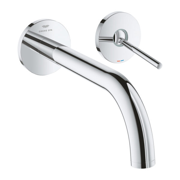 Grohe Atrio 2 Delikli Joystick Lavabo Bataryası, Krom