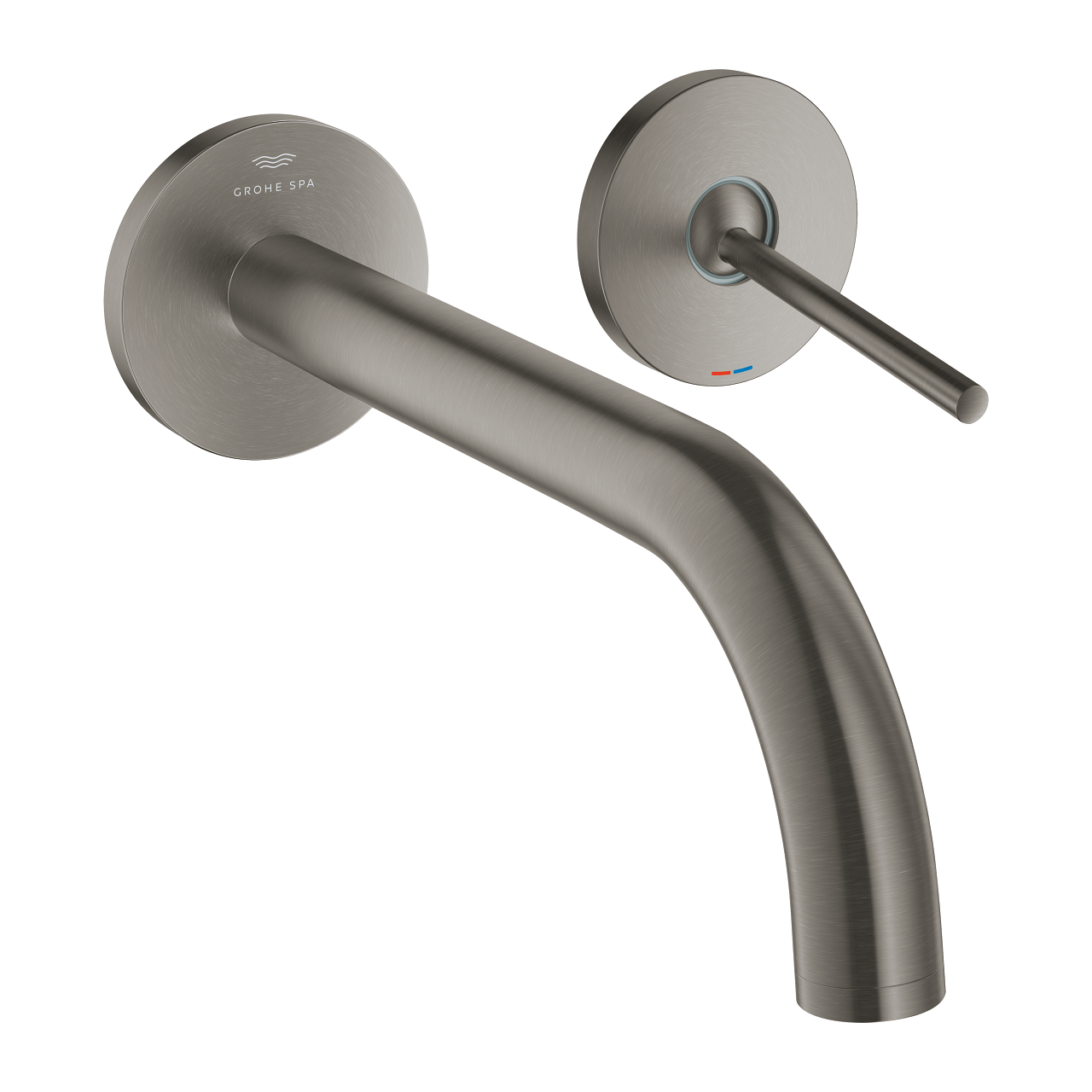 29406AL0.jpg Grohe Atrio 2 Delikli Joystick Lavabo Bataryası, Brushed Hard Graphite - Görsel 1