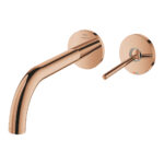 Grohe Atrio 2 Delikli Joystick Lavabo Bataryası, Warm Sunset - Görsel 2