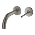 Grohe Atrio 2 Delikli Joystick Lavabo Bataryası, Brushed Hard Graphite - Görsel 2