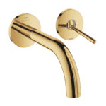 Grohe Atrio 2 Delikli Joystick Lavabo Bataryası, Cool Sunrise