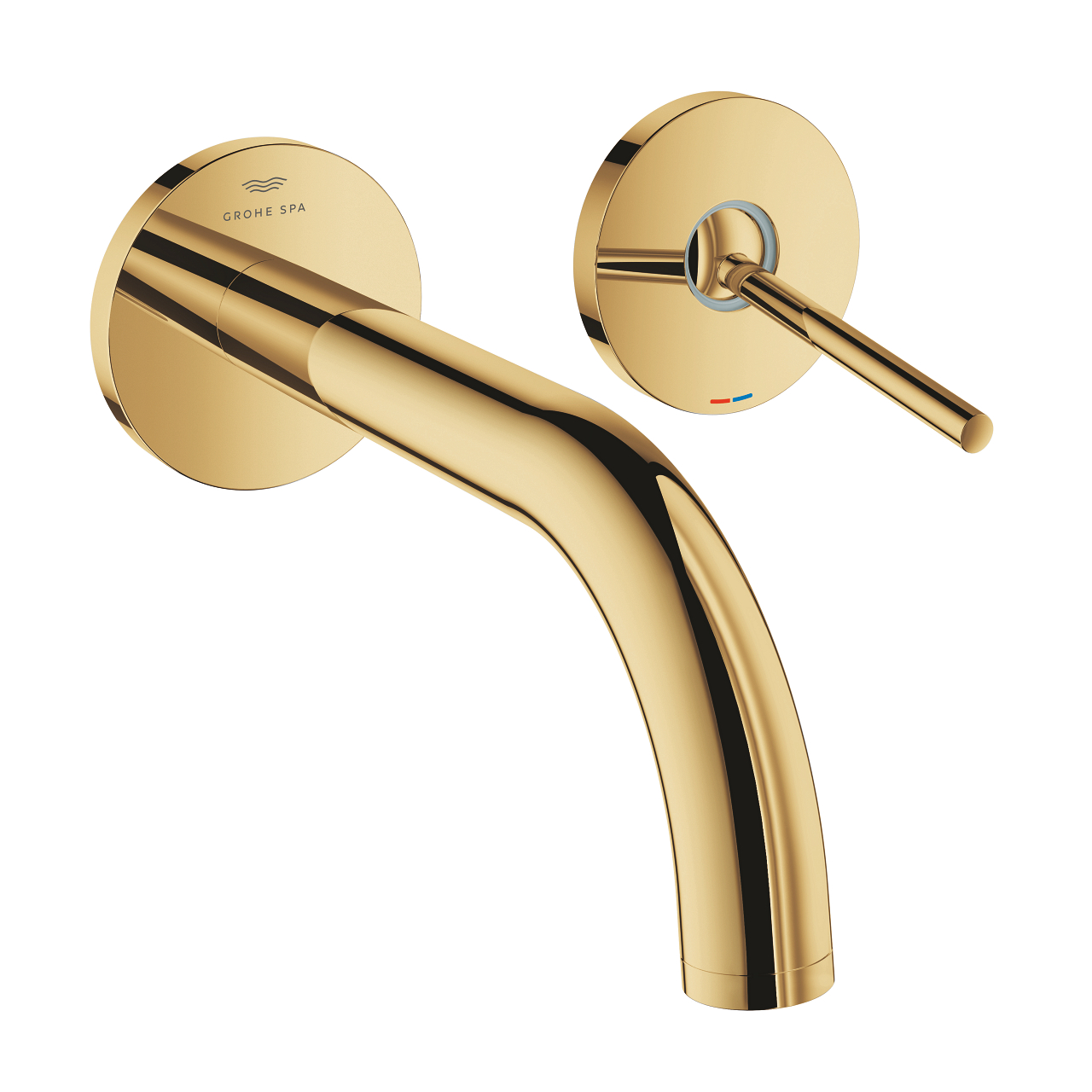 29410GL0.jpg Grohe Atrio 2 Delikli Joystick Lavabo Bataryası, Cool Sunrise - Görsel 1