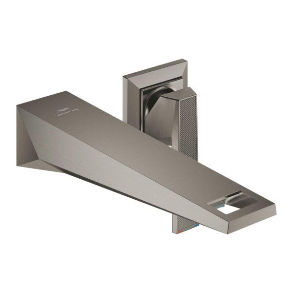 Grohe Allure Brilliant Private Collection İki Delikli Lavabo Bataryası M-Boyut, Brushed Hard Graphite