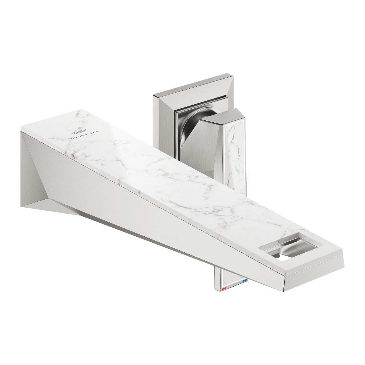 29519DC0.jpg Grohe Allure Brilliant Private Collection İki Delikli Lavabo Bataryası M-Boyut, Paslanmaz Çelik - Görsel 1