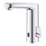 Grohe Eurosmart Cosmopolitan E Fotoselli Lavabo Bataryası, 1/2″, L-Boyut, Çift Su Girişli, Ayarlanabilir Sıcaklık Sınırlayıcısı, Krom - Görsel 4