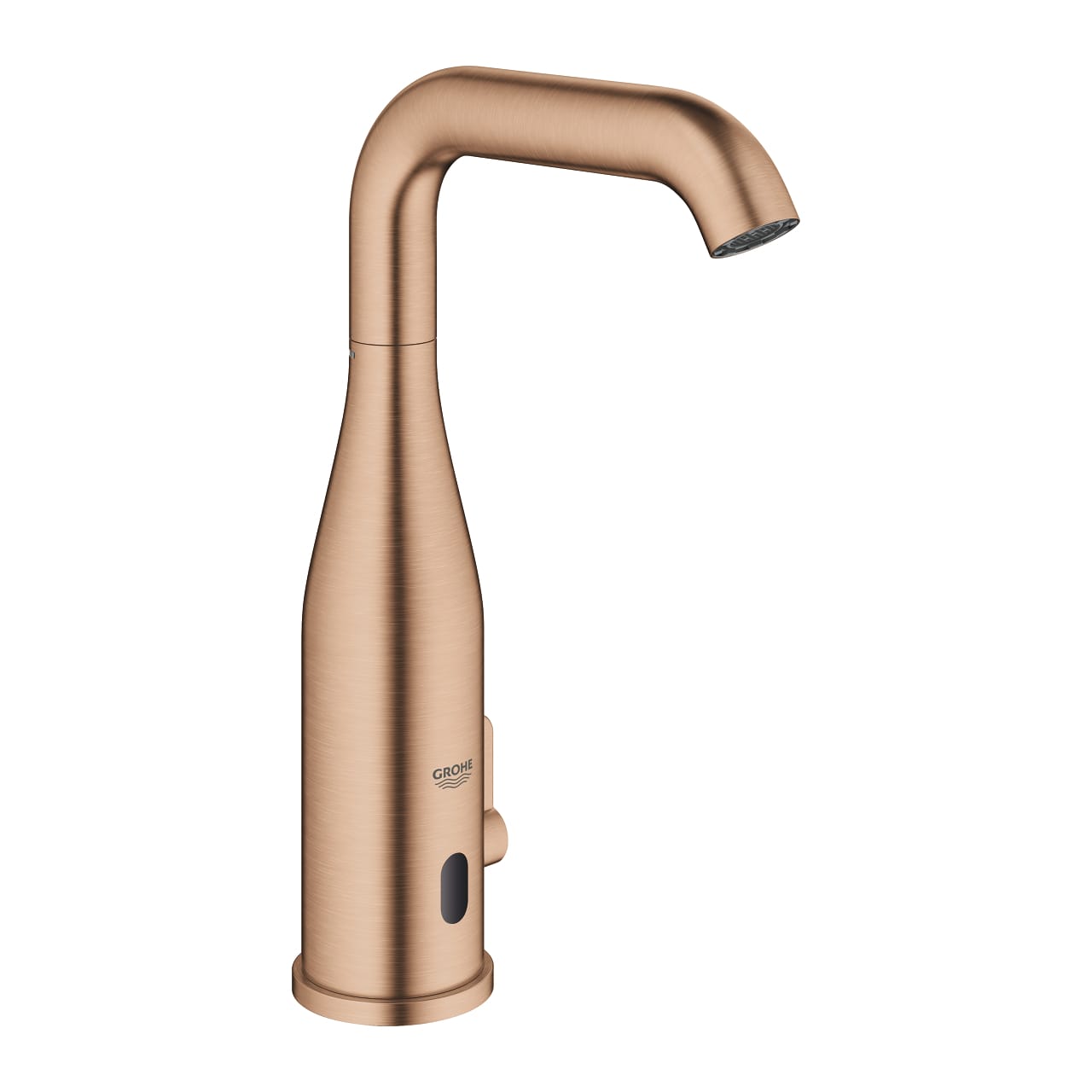 36445DL0.jpg Grohe Essence E Fotoselli Lavabo Bataryası, 1/2″, Çift Su Girişli Ayarlanabilir Sıcaklık Sınırlayıcısı, Brushed Warm Sunset - Görsel 1