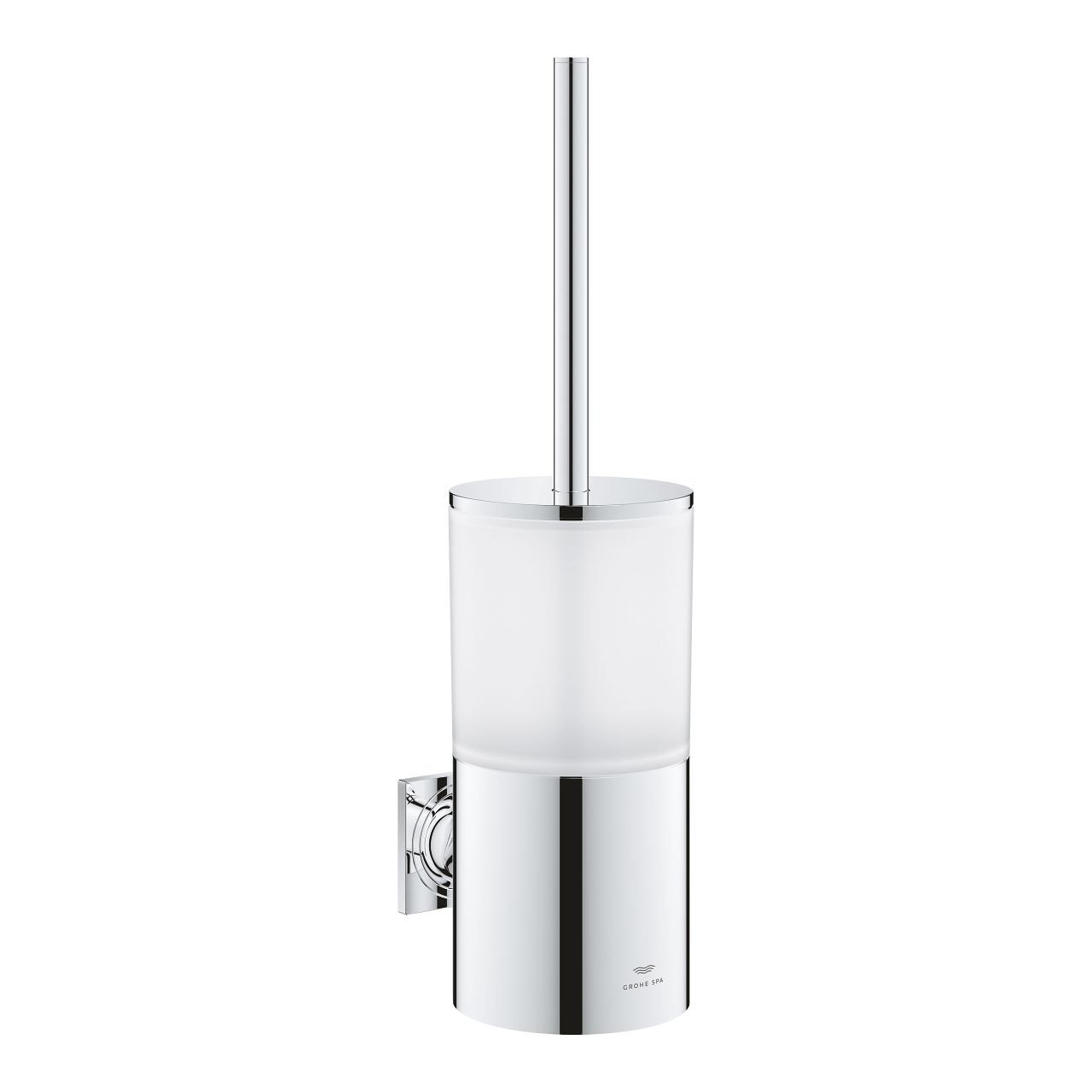 40340001.jpg Grohe Allure Tuvalet Fırçası Seti, Krom - Görsel 1