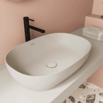 Vitra Outline Çanak Lavabo Oval, 60x40 cm, Mat Kum Beji - Görsel 2