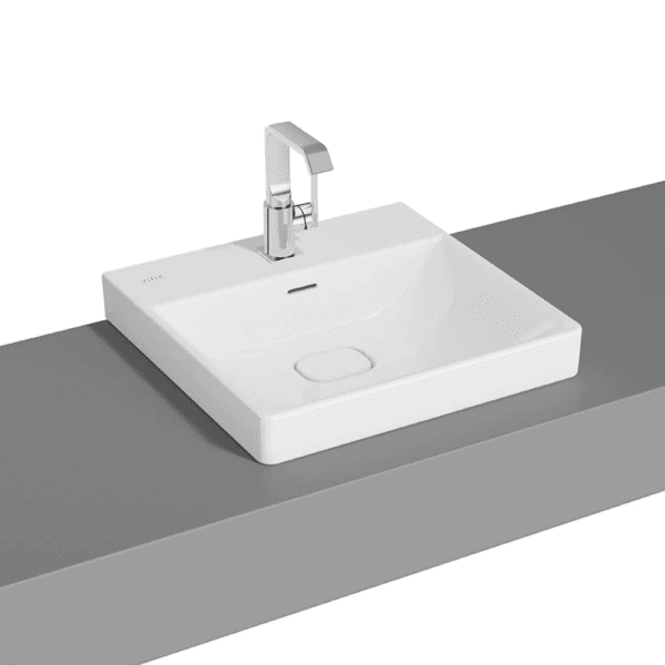 Vitra Metropole Çanak Lavabo Kare, 50x47 cm, Beyaz