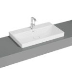 Vitra Metropole Çanak Lavabo Dikdörtgen, 80x47 cm, Beyaz