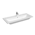 Vitra S20 Square Etajerli Lavabo Dikdörtgen, 120x46 cm, Beyaz