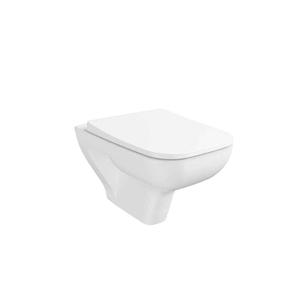 7691L003-0850.png Vitra S20 Square Asma Klozet Smoothflush, 52 cm, Universal , Beyaz - Görsel 1