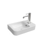 Vitra Integra Round Lavabo Yuvarlak, Kompakt, 45x28 cm, Beyaz