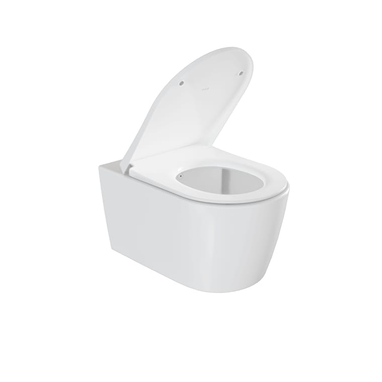 7910_208_ACIK-1.jpg Vitra Metropole Round Asma Klozet Quantumflush, Gizli Montajlı, 56 cm, Beyaz - Görsel 1