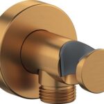 Duravit Duş Çıkış Dirseği Fırçalı Bronz