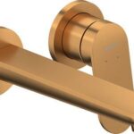 Duravit Wave Lavabo Bataryası Fırçalı Bronz