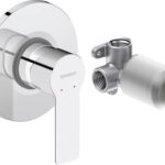 Duravit D-Code Ankastre Duş Bataryası Parlak Krom