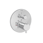 Vitra Root Round Ankastre Termostatik Banyo Bataryası, V-Box (Sıva Üstü Grubu), Krom