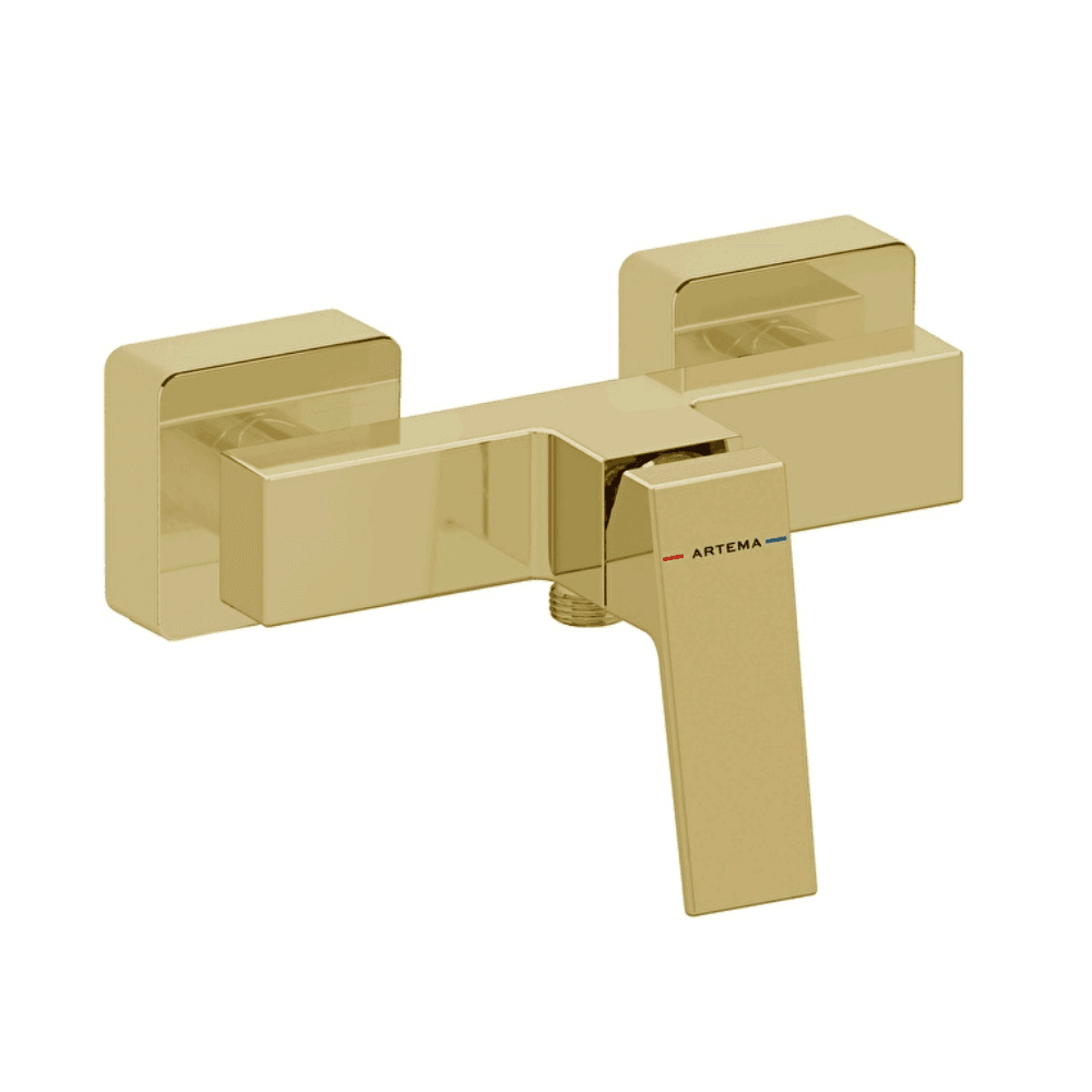 A4352174.png Vitra Minimax Square Duş Bataryası, Soft Altın - Görsel 1