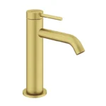 Vitra Minimax Round Yüksek Lavabo Bataryası, Fırçalı Altın