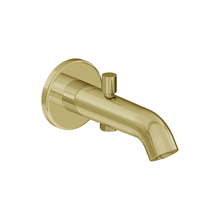 A4354274-1.jpg Vitra Minimax Round Çıkış Ucu, El Duşu Çıkışlı, Soft Altın - Görsel 1
