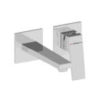Vitra Minimax Square Ankastre Lavabo Bataryası, Kısa (Sıva Üstü Grubu), Krom