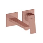 Vitra Minimax Square Ankastre Lavabo Bataryası, Kısa (Sıva Üstü Grubu), Soft Bakır