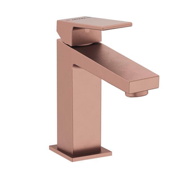 Vitra Minimax Square Yüksek Lavabo Bataryası, Fırçalı Bakır