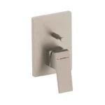 Vitra Minimax Square Ankastre Banyo/Duş Bataryası, Minibox (Sıva Üstü Grubu), Fırçalı Nikel
