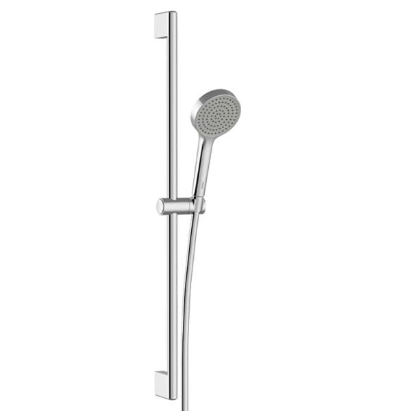 Vitra Base Round Sürgülü El Duşu Takımı, 1 Fonksiyonlu 10 cm, Krom