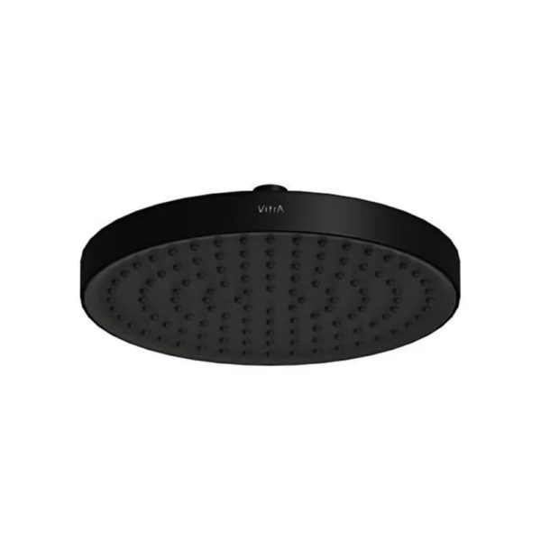 Vitra Core Round Duş Başlığı 1 Fonksiyonlu 25 cm, Mat Siyah