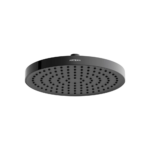 Vitra Core Round Duş Başlığı 1 Fonksiyonlu 25 cm, Parlak Siyah