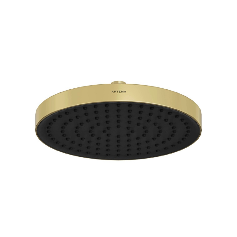 A4591274.png Vitra Core Round Duş Başlığı 1 Fonksiyonlu 25 cm, Soft Altın - Görsel 1