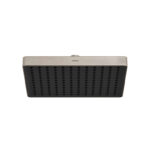 Vitra Core Square Duş Başlığı 1 Fonksiyonlu 25 cm, Fırçalı Nikel