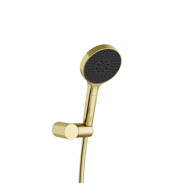 Vitra Core Round Duş El Duşu Takımı, 3 Fonksiyonlu 12 cm, Soft Altın