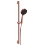 Vitra Core Round Sürgülü El Duşu Takımı, 3 Fonksiyonlu 12 cm, Fırçalı Bakır