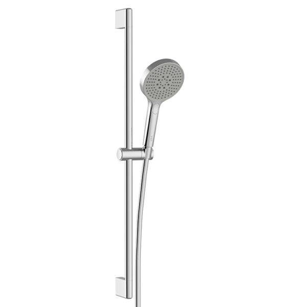Vitra Core Round Sürgülü El Duşu Takımı, 3 Fonksiyonlu 12 cm, Krom