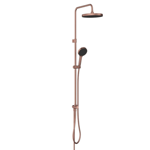 Vitra Core Round 250 Duş Kolonu, Fırçalı Bakır
