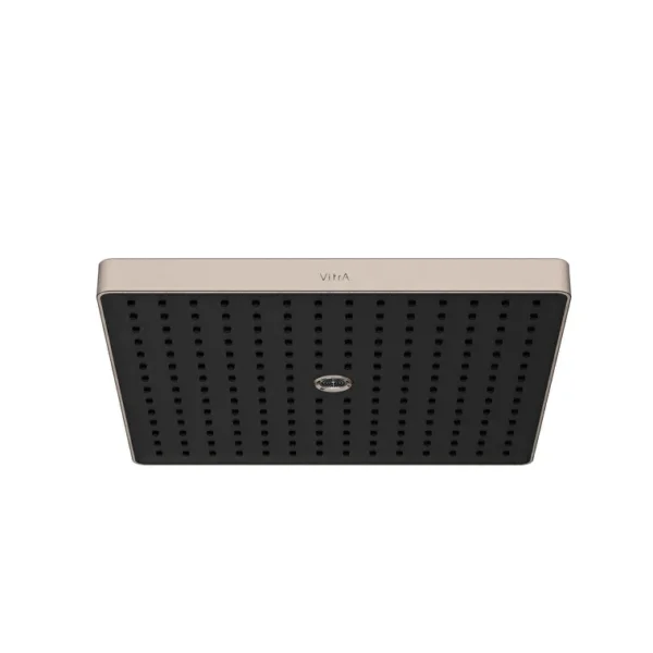 Vitra Prime Square Duş Başlığı 2 Fonksiyonlu 30 cm, Fırçalı Nikel