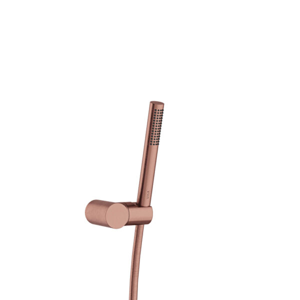 Vitra Prime Round Stick El Duşu Takımı, Fırçalı Bakır