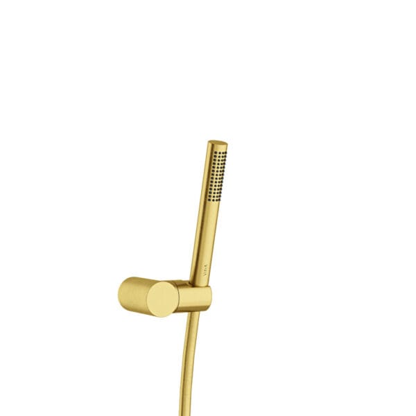Vitra Prime Round Stick El Duşu Takımı, Fırçalı Altın