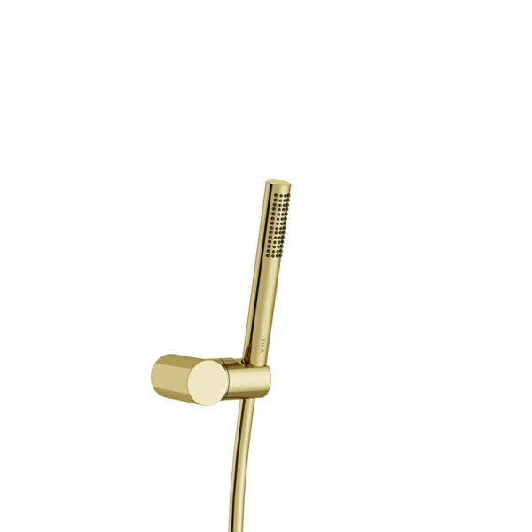 Vitra Prime Round Stick El Duşu Takımı, Soft Altın