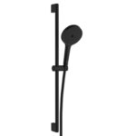 Vitra Prime Round Sürgülü El Duşu Takımı, 3 Fonksiyonlu 13 cm, Mat Siyah